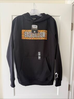 Baseballism baseball feels Men’s Black Pullover Hoodie